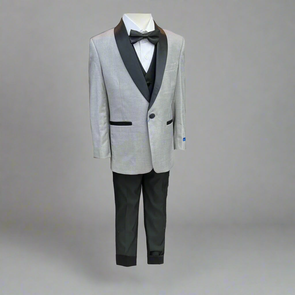Perry Ellis 5-Piece Boy's Tuxedo