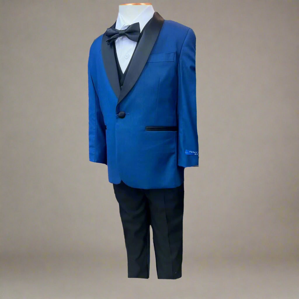 Perry Ellis 5-Piece Boy's Tuxedo