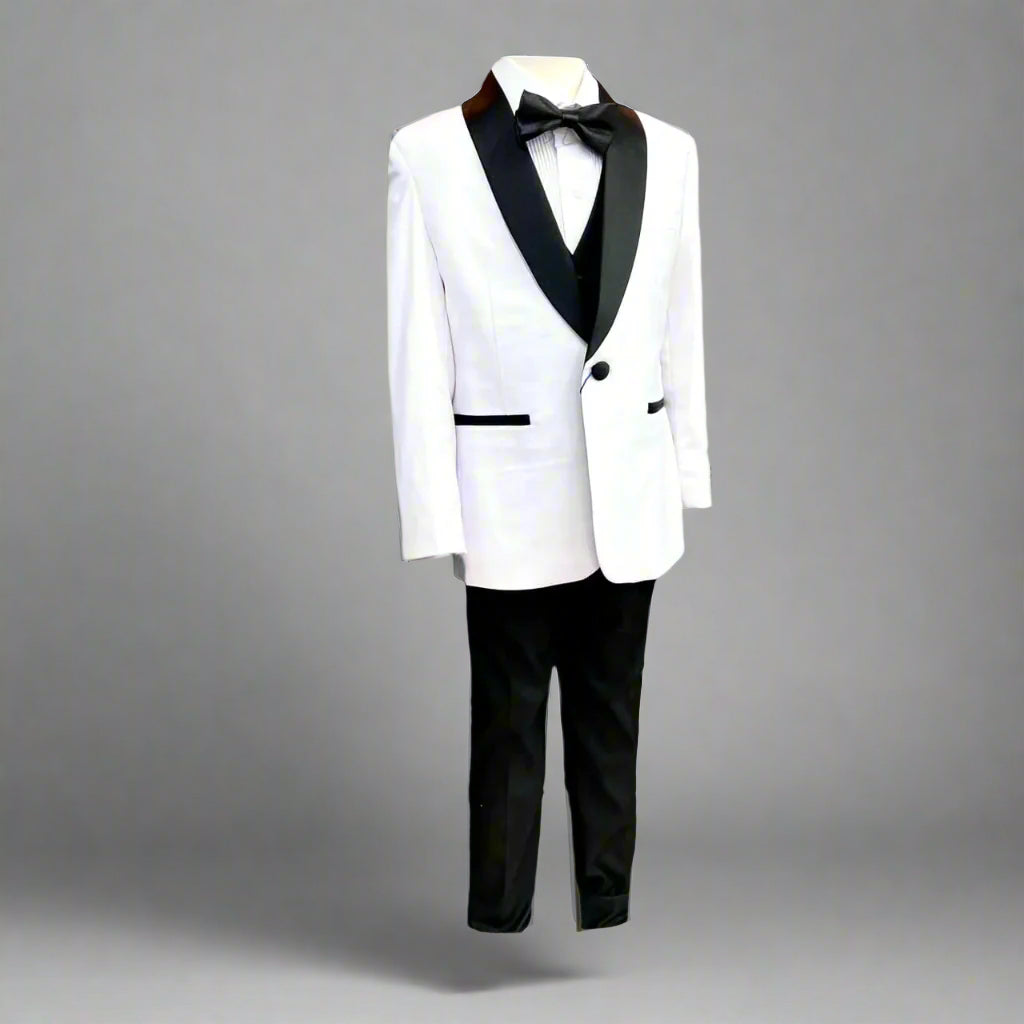 Perry Ellis 5-Piece Boy's Tuxedo