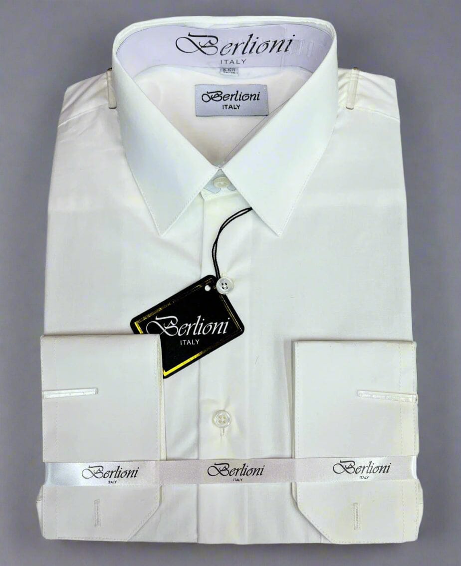Berlioni Men's Dress Shirt - Regular Fit Miami Menswear