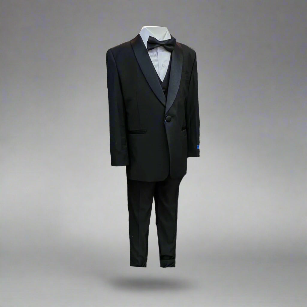 Perry Ellis 5-Piece Boy's Tuxedo