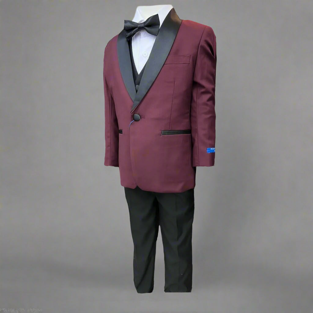 Perry Ellis 5-Piece Boy's Tuxedo