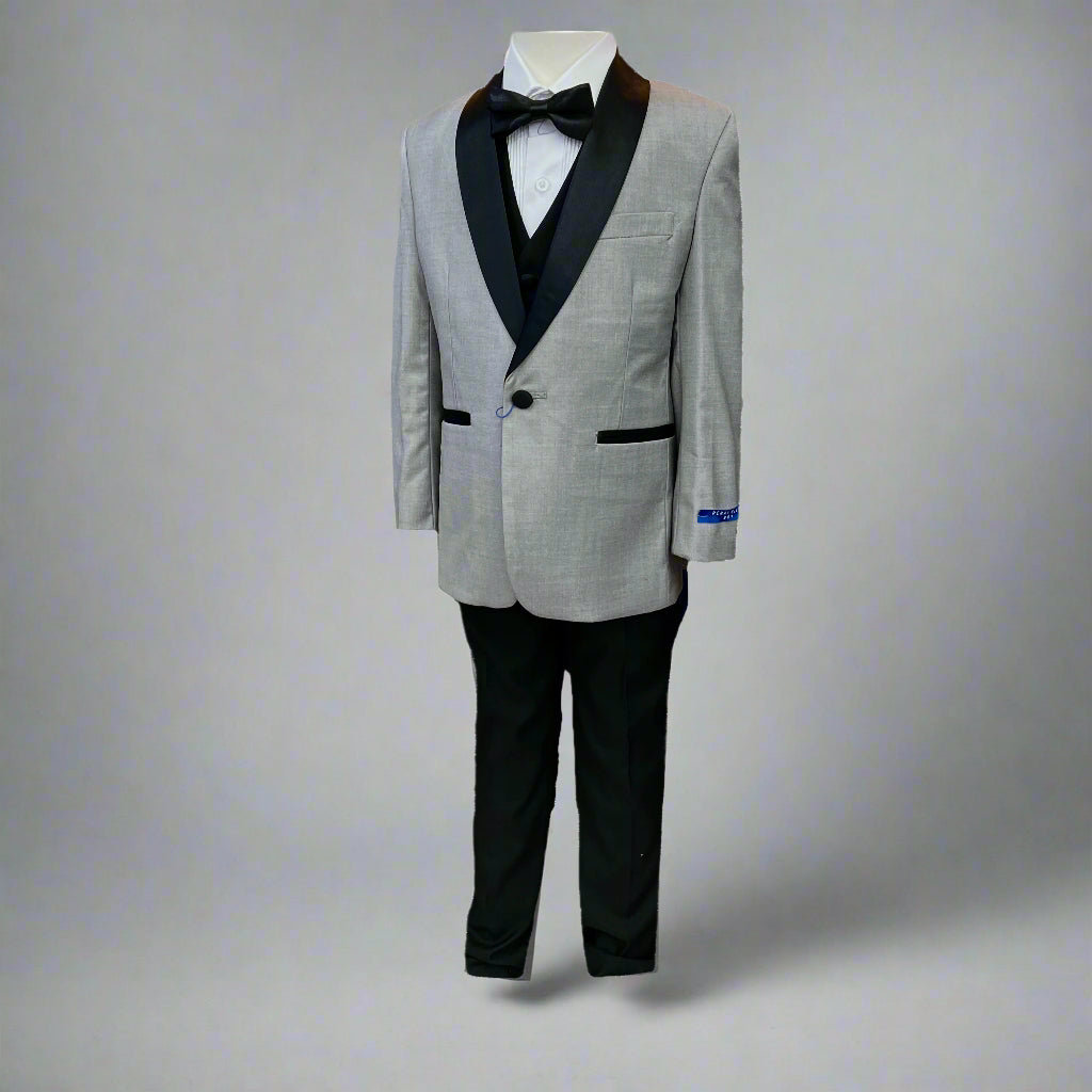 Perry Ellis 5-Piece Boy's Tuxedo