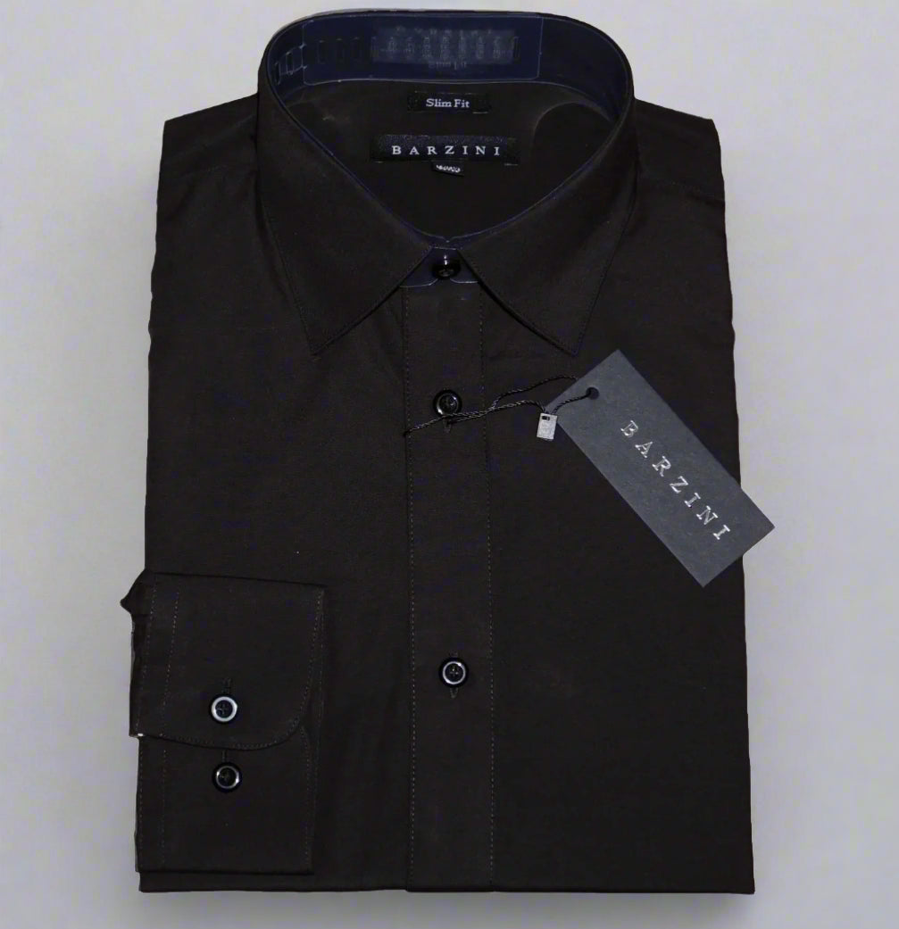 Barzini Slim Fit Men's Dress Shirt Miami Menswear Barzini Slim Fit Men's Dress Shirt Miami Menswear
