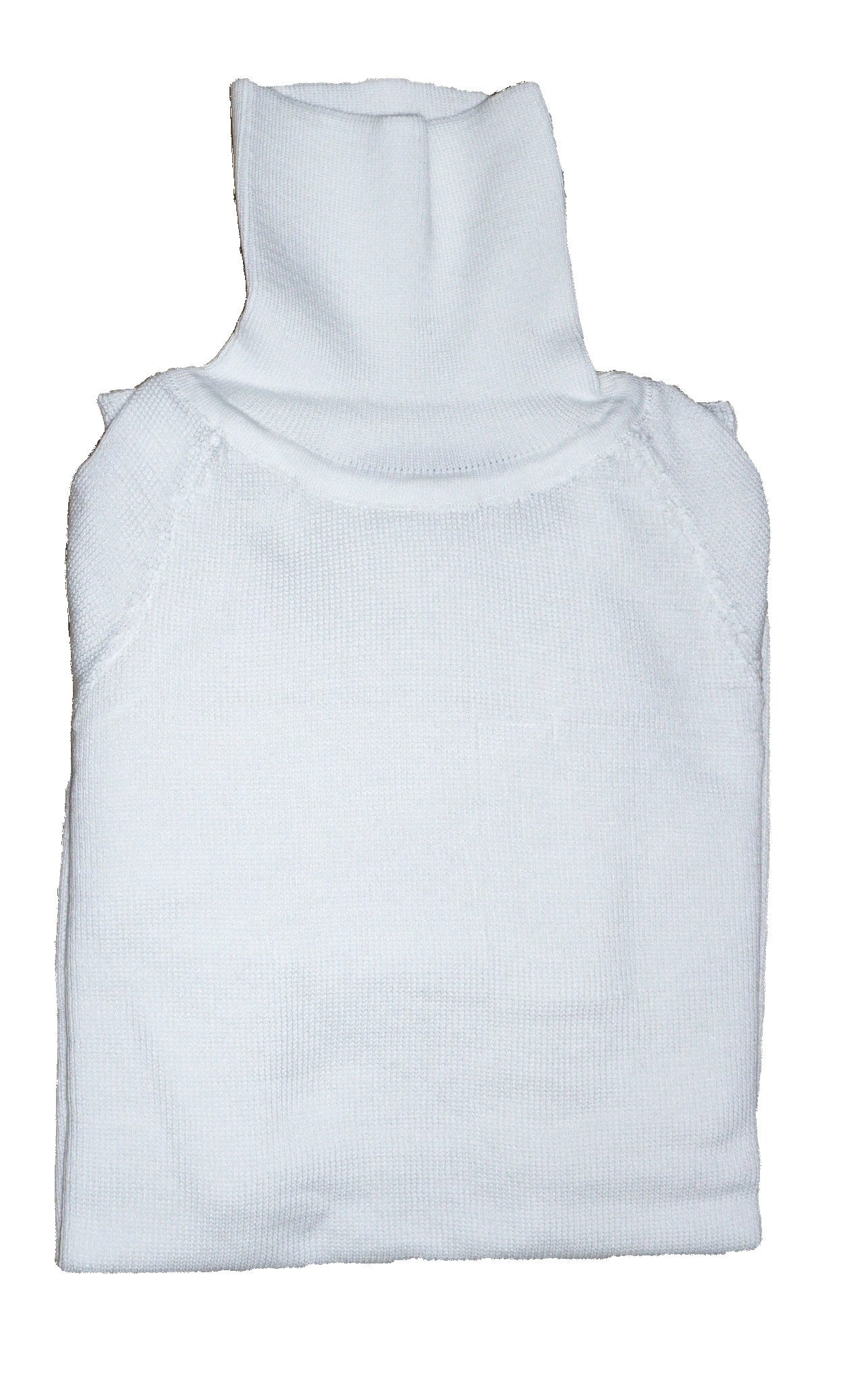 Suslo Couture Turtle Neck Knits White