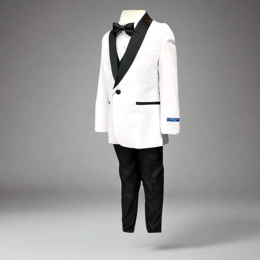 Perry Ellis 5-Piece Boy's Tuxedo