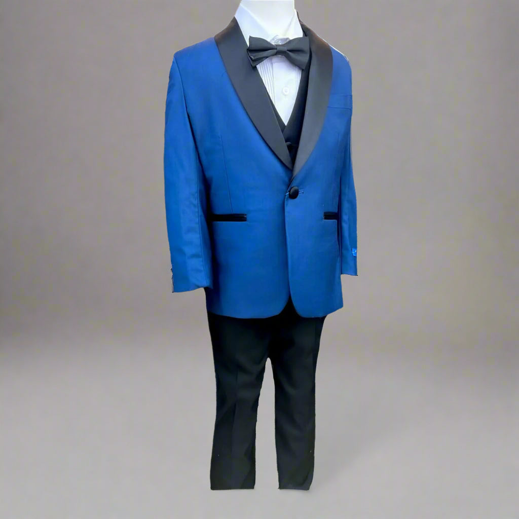 Perry Ellis 5-Piece Boy's Tuxedo