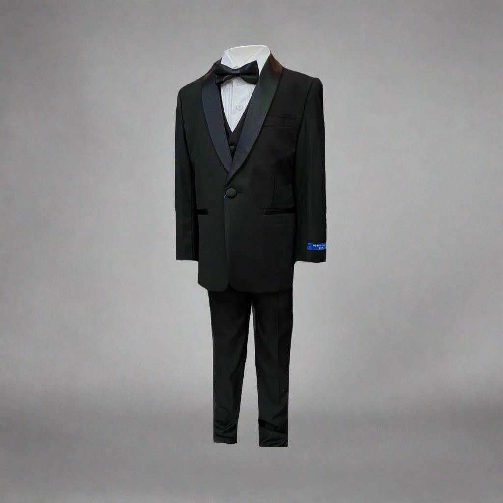 Perry Ellis 5-Piece Boy's Tuxedo