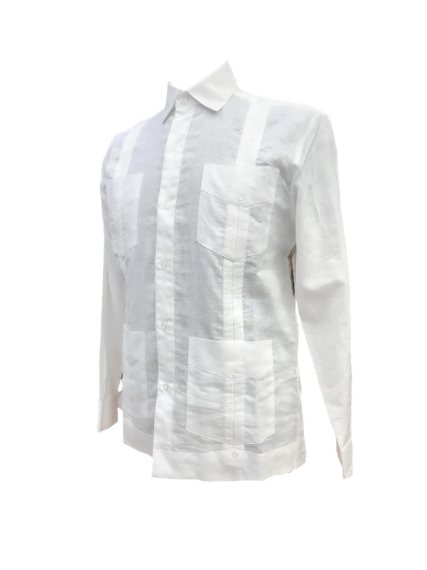 Mohito Long Sleeve 4-Pocket Guayabera