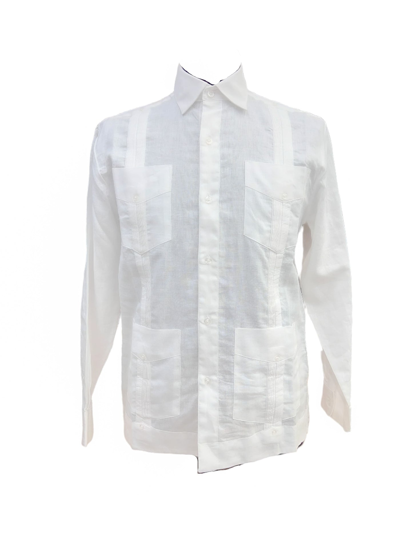 Mohito Long Sleeve 4-Pocket Guayabera