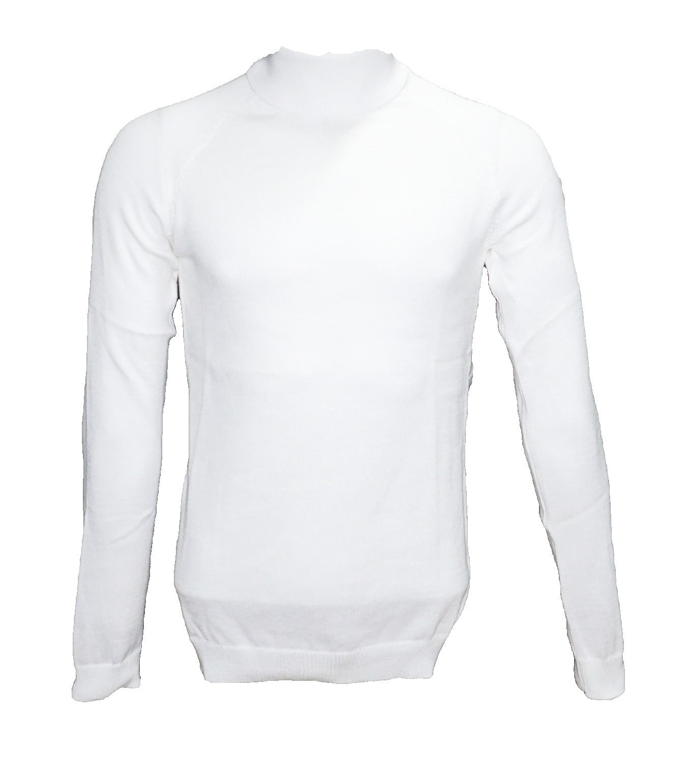 Suslo Couture Turtle Neck Knits White
