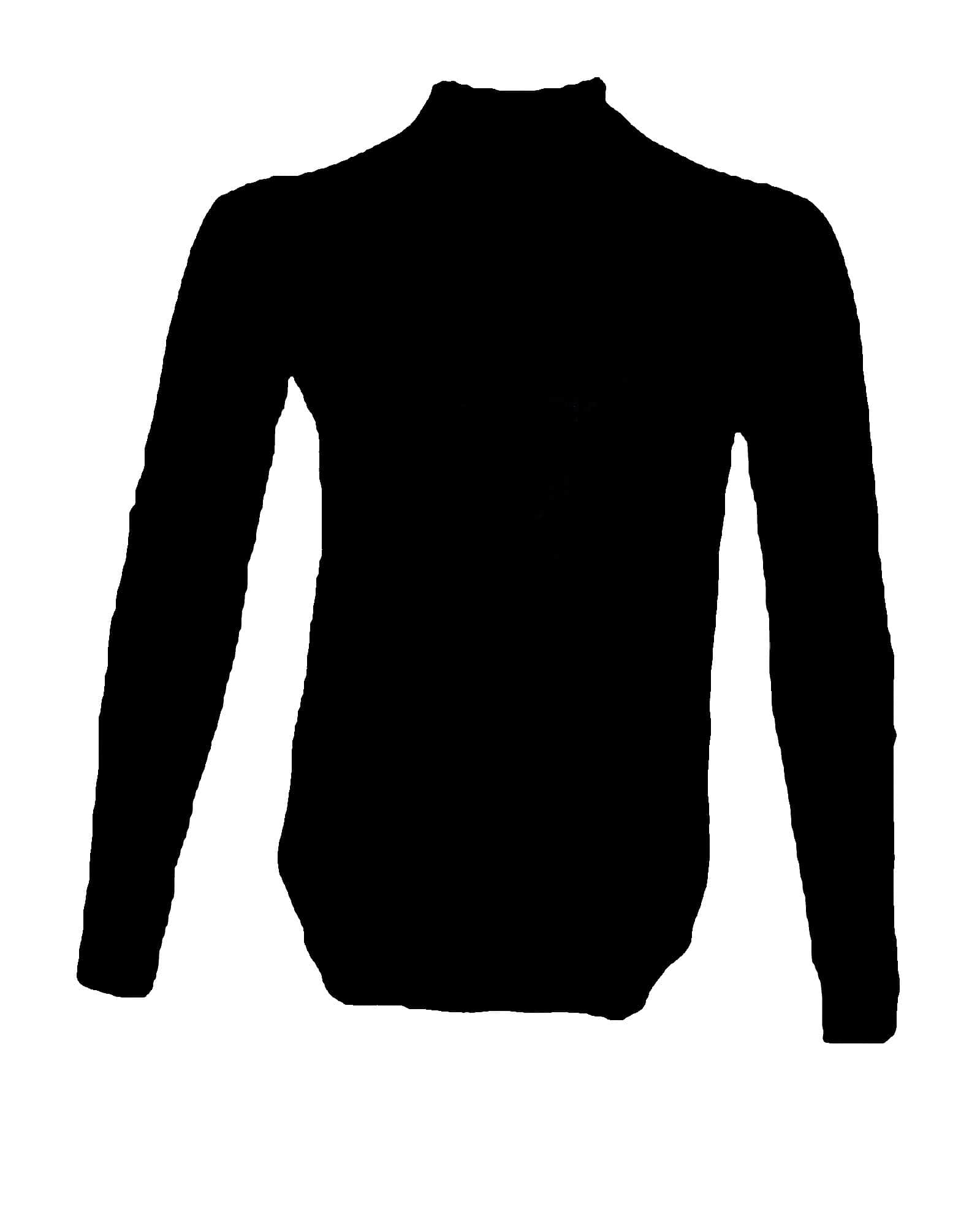 Suslo Couture Turtle Neck Knits Black
