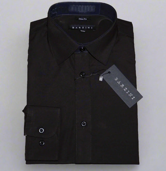 Barzini Slim Fit Men's Dress Shirt