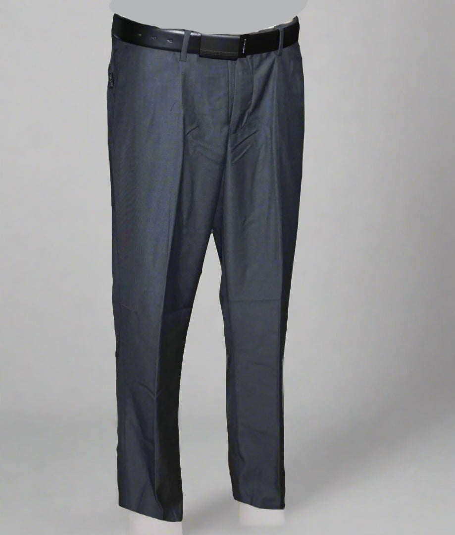 Alberto Cardinali Mens Slim Fit Dress Pants Grey