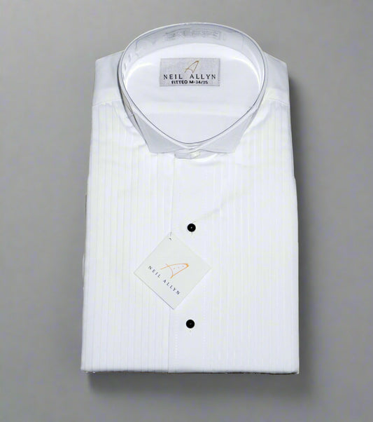 Neil Allen Wingtip Fitted Tuxedo Dress Shirt