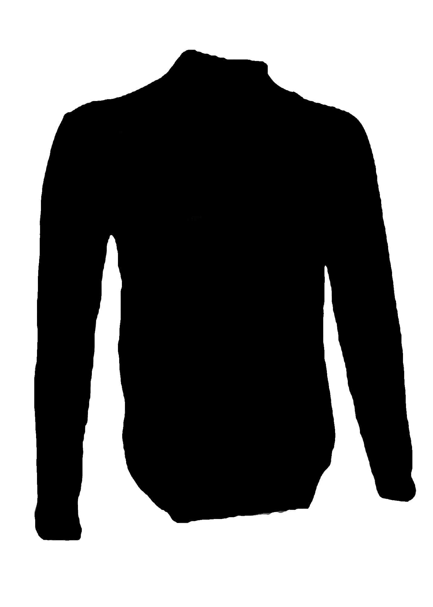 Suslo Couture Turtle Neck Knits Black