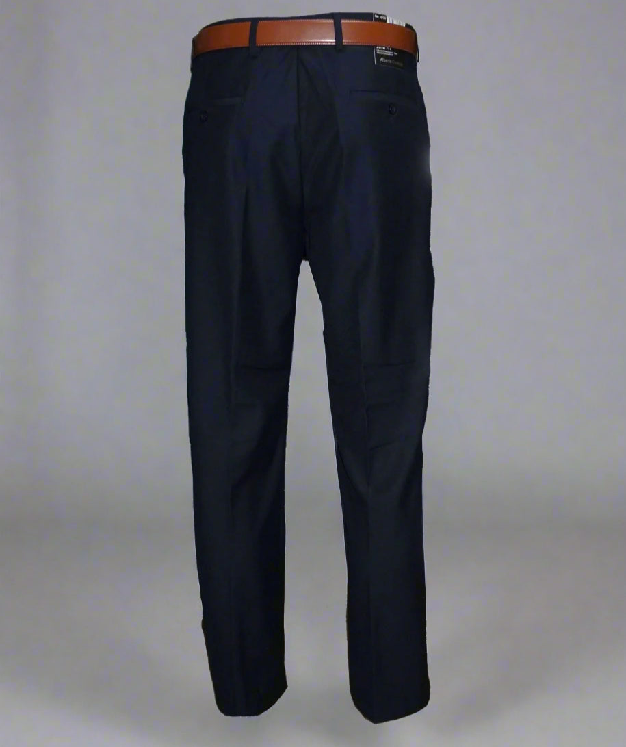 Alberto Cardinali Mens Slim Fit Dress Pants Navy