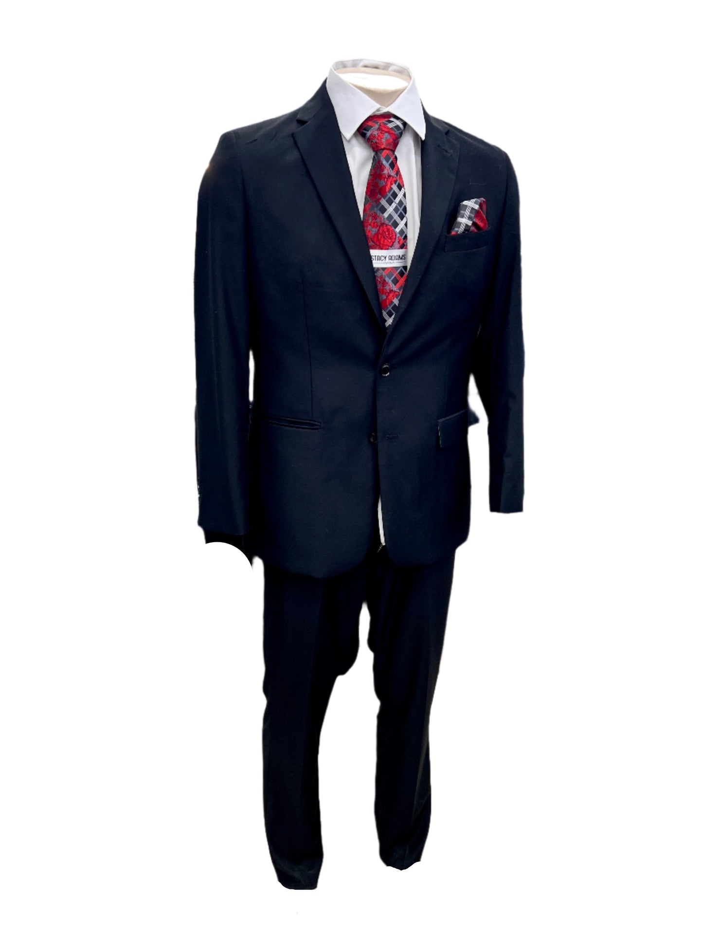 Miami Menswear Slim Fit Men's Suit Black 