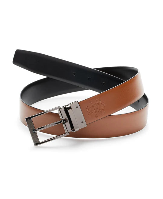 Perry Ellis Reversible Belt - Matte Finish